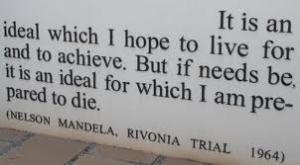 Nelson Mandela prepared to die speech